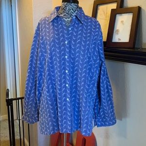 Foxcroft classic fit  Blue 22W